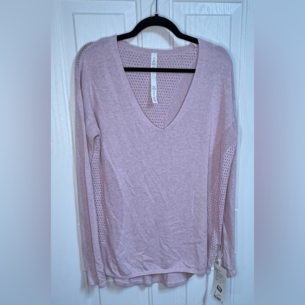 NEW Lululemon Athletica  V-Neck sweater Blouse